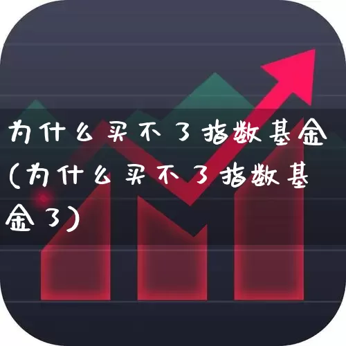 为什么买不了指数基金(为什么买不了指数基金了)_https://www.wanyuyiyao.com_科创板_第1张