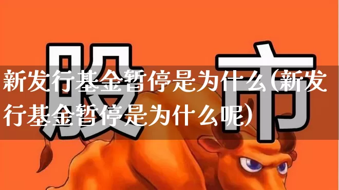 新发行基金暂停是为什么(新发行基金暂停是为什么呢)_https://www.wanyuyiyao.com_深交所_第1张