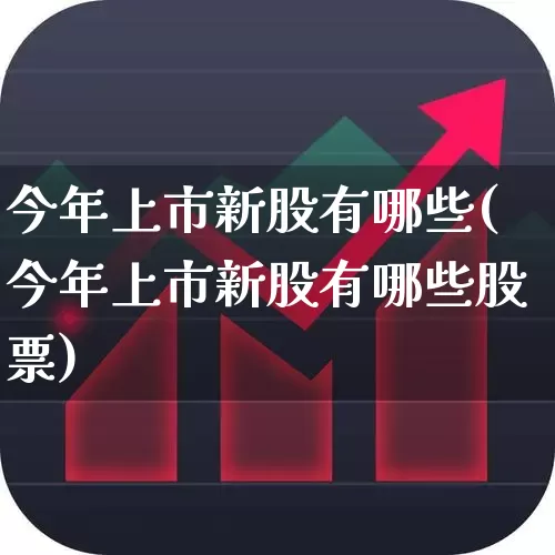 今年上市新股有哪些(今年上市新股有哪些股票)_https://www.wanyuyiyao.com_北交所_第1张