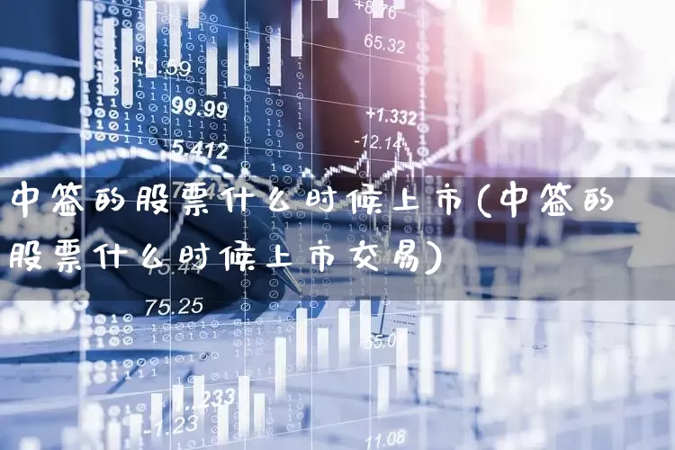 中签的股票什么时候上市(中签的股票什么时候上市交易)_https://www.wanyuyiyao.com_科创板_第1张