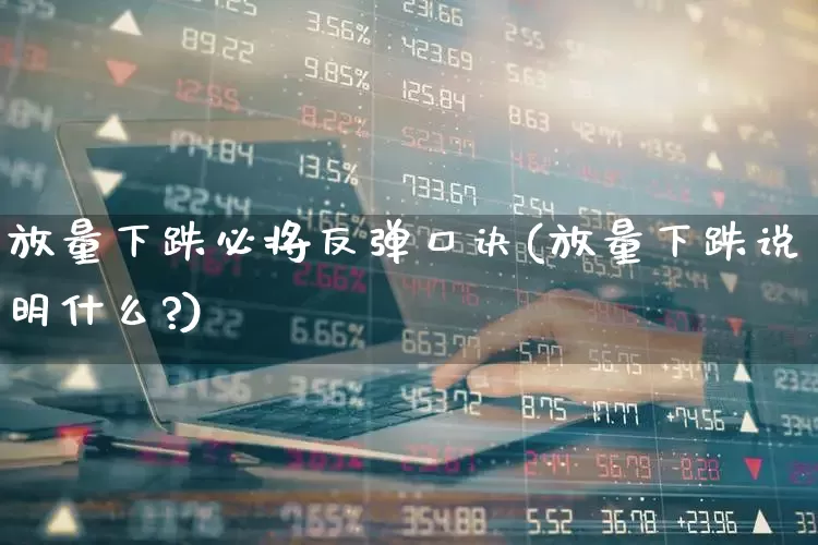 放量下跌必将反弹口诀(放量下跌说明什么?)_https://www.wanyuyiyao.com_北交所_第1张