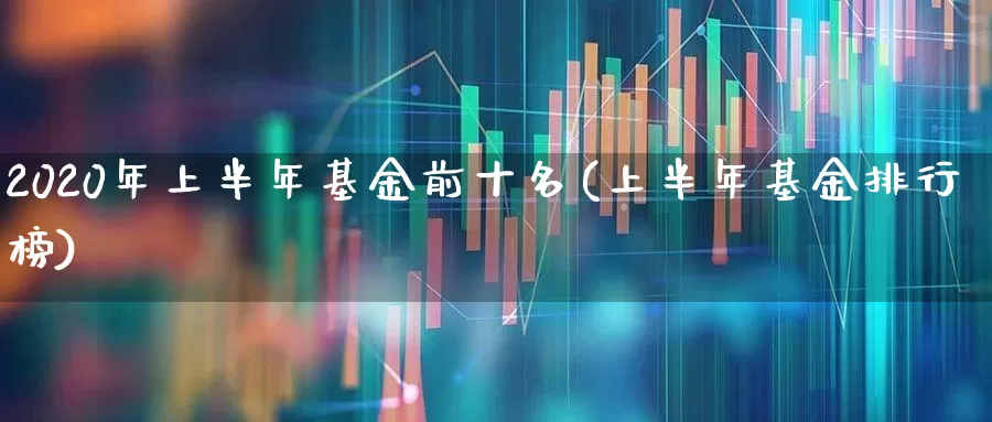 2020年上半年基金前十名(上半年基金排行榜)_https://www.wanyuyiyao.com_北交所_第1张