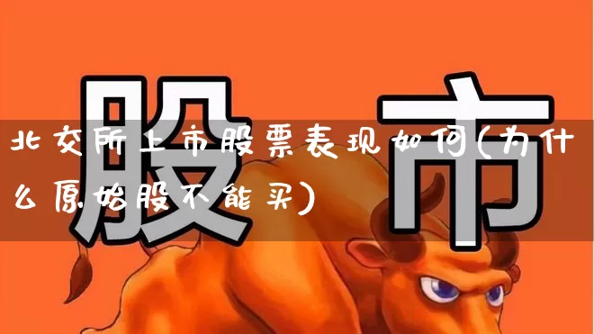 北交所上市股票表现如何(为什么原始股不能买)_https://www.wanyuyiyao.com_科创板_第1张