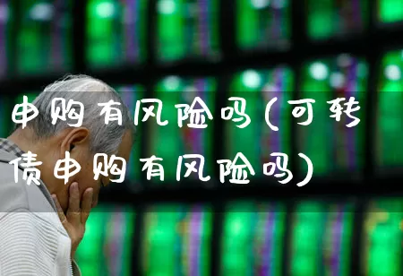 申购有风险吗(可转债申购有风险吗)_https://www.wanyuyiyao.com_创业板_第1张
