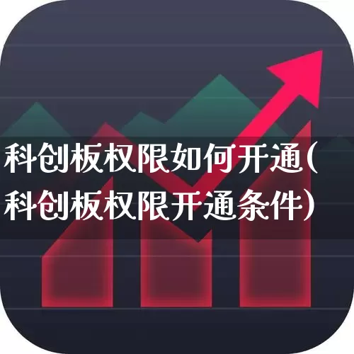 科创板权限如何开通(科创板权限开通条件)_https://www.wanyuyiyao.com_上交所_第1张