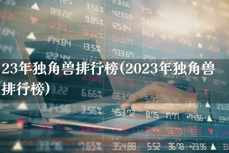 23年独角兽排行榜(2023年独角兽排行榜)_https://www.wanyuyiyao.com_深交所_第1张
