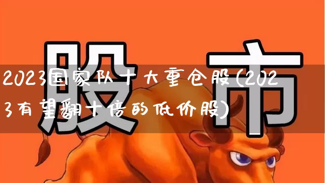 2023国家队十大重仓股(2023有望翻十倍的低价股)_https://www.wanyuyiyao.com_科创板_第1张