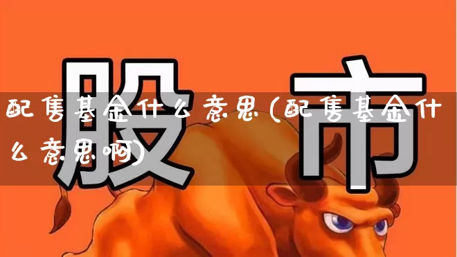 配售基金什么意思(配售基金什么意思啊)_https://www.wanyuyiyao.com_上交所_第1张