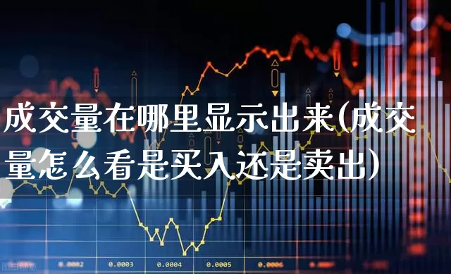 成交量在哪里显示出来(成交量怎么看是买入还是卖出)_https://www.wanyuyiyao.com_北交所_第1张