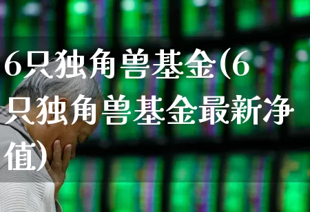 6只独角兽基金(6只独角兽基金最新净值)_https://www.wanyuyiyao.com_北交所_第1张