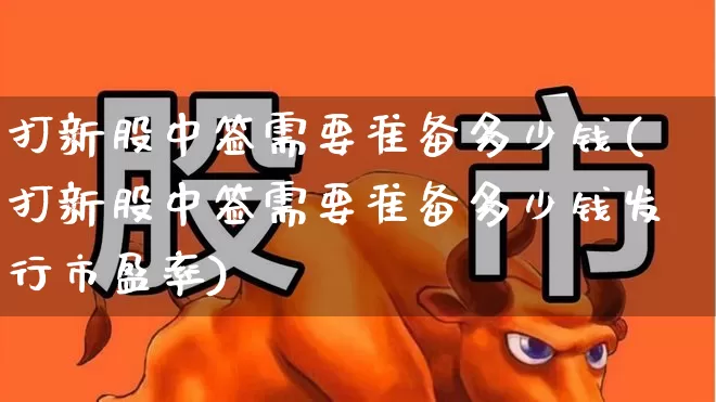 打新股中签需要准备多少钱(打新股中签需要准备多少钱发行市盈率)_https://www.wanyuyiyao.com_科创板_第1张